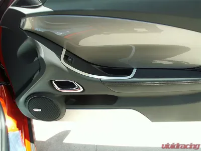 American Car Craft 2Pc Brushed Stainless Steel Door Handle Pull Trim Interior Chevrolet Camaro 2010-2015 - ACC-101012