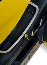 American Car Craft 2Pc Brushed Stainless Steel Door Handle Pull Trim Interior Chevrolet Camaro 2010-2015                                     - ACC-101012 - Image 3