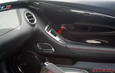 American Car Craft Deluxe Door Handle Pull/Switch Trim Plates Chevrolet Camaro Coupe 2012-2013 - ACC-101021