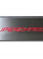 American Car Craft 2Pc Brushed Supercharged Black Carbon Fiber Door Panel Kick Plates Chevrolet Camaro 2010-2015                                     - ACC-101028-BLK - Image 3