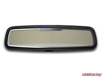 American Car Craft Rectangle Rear View Mirror Trim Supercharged Style Chevrolet Camaro ZL1 2012-2013 - ACC-101032