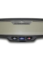 American Car Craft Rectangle Rear View Mirror Trim Supercharged Style Chevrolet Camaro ZL1 2012-2013                                     - ACC-101032 - Image 2