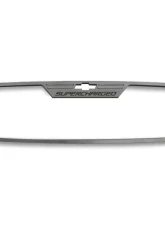 American Car Craft Rectangle Rear View Mirror Trim Supercharged Style Chevrolet Camaro ZL1 2012-2013                                     - ACC-101032 - Image 3