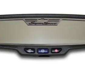 American Car Craft Rectangle Rear View Mirror Trim SuperSport Style Chevrolet Camaro SS 2010-2014
