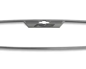 American Car Craft Rectangle Brushed Stainless Steel Rear View Mirror Trim Chevrolet Camaro RS 2010-2014