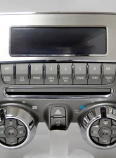 American Car Craft Brushed Stainless Steel w/Polished Bezel Factory Radio Trim Plate Chevrolet Camaro 2010-2015                                     - ACC-101044 - Image 3