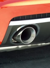 American Car Craft 2Pc Cropped Style Exhaust Trim Rings Chevrolet Camaro 2010-2013                                     - ACC-102004 - Image 2