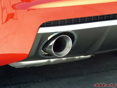 American Car Craft 2Pc Cropped Style Exhaust Trim Rings Chevrolet Camaro 2010-2013 - ACC-102004