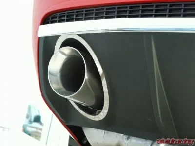 American Car Craft 2Pc Cropped Style Exhaust Trim Rings Chevrolet Camaro 2010-2013 - ACC-102004