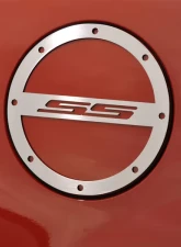 American Car Craft SS Style Stainless Steel Fuel Cap Cover Chevrolet Camaro SS 2010-2019                                     - ACC-102009 - Image 2