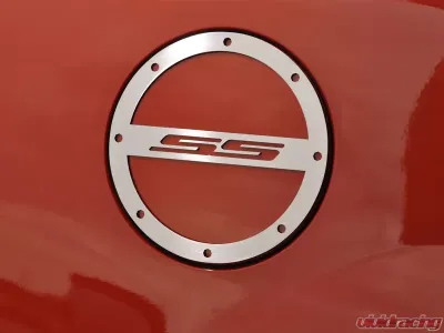 American Car Craft SS Style Stainless Steel Fuel Cap Cover Chevrolet Camaro SS 2010-2019 - ACC-102009