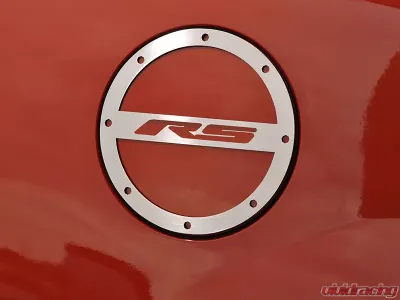 American Car Craft Polished RS Fuel Door Cover Chevrolet Camaro RS 2010-2019 - ACC-102012