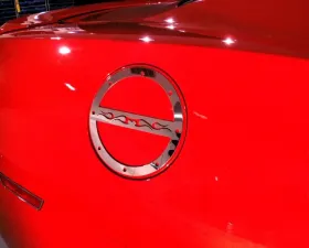 American Car Craft Polished Tribal Flame Fuel Door Cover Cap Chevrolet Camaro 2010-2019