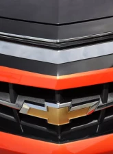 American Car Craft Polished Stainless Steel Hood Vent Insert Chevrolet Camaro SS 2010-2013                                     - ACC-102017 - Image 2