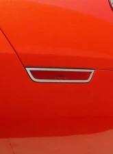 American Car Craft 4Pc Brushed Stainless Steel Side Marker Trim Chevrolet Camaro 2010-2014                                     - ACC-102022 - Image 3