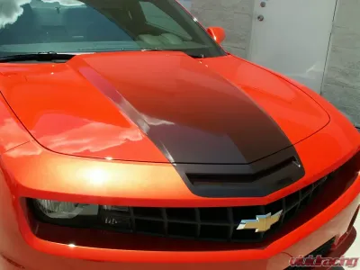 American Car Craft Vinyl Black Fade Graphic Cowl Hood Chevrolet Camaro 2010-2015 - ACC-102024