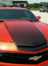 American Car Craft Vinyl Black Fade Graphic Cowl Hood Chevrolet Camaro 2010-2015                                     - ACC-102024 - Image 3