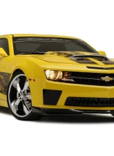 American Car Craft Graphic Airbrushed Transparent Gradient Flames Chevrolet Camaro 2010-2013                                     - ACC-102025 - Image 2