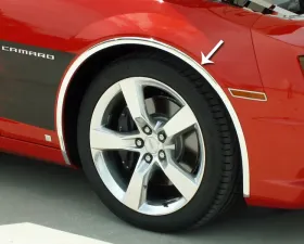 American Car Craft 4Pc Classic Chrome Vinyl Wheel Well Molding Kit Chevrolet Camaro 2010-2013
