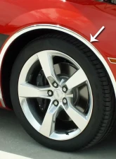 American Car Craft 4Pc Classic Chrome Vinyl Wheel Well Molding Kit Chevrolet Camaro 2010-2013                                     - ACC-102028 - Image 2