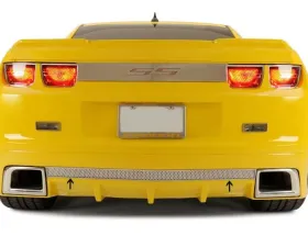 American Car Craft Perforated Stainless Steel Rear Valance Chevrolet Camaro RS 2010-2013