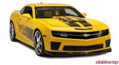 American Car Craft V8 Black Stealth Stainless Steel Shark Tooth OEM Grille Chevrolet Camaro 2010-2013 - ACC-102040