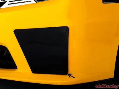 American Car Craft Fascia BB Style Smoked Lexan Fog Light Cover Chevrolet Camaro SS 2010-2013 - ACC-102049