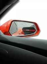 American Car Craft 2Pc Brushed Stainless Steel Side View Mirror Trim Chevrolet Camaro 2010-2013                                     - ACC-102056 - Image 3
