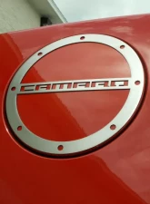 American Car Craft Brushed Camaro Style Gas Cap Cover Chevrolet Camaro 2010-2018                                     - ACC-102059 - Image 2