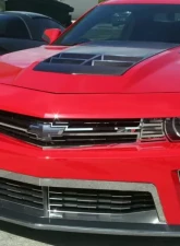 American Car Craft 13Pc Polished Stainless Steel Front Upper Grille Trim Kit Chevrolet Camaro ZL1 2012-2013                                     - ACC-102067 - Image 3