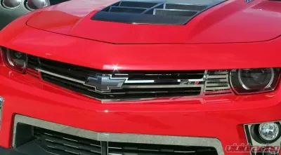American Car Craft 13Pc Polished Stainless Steel Front Upper Grille Trim Kit Chevrolet Camaro ZL1 2012-2013 - ACC-102067