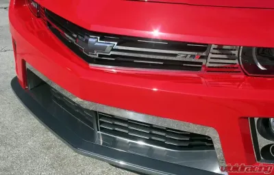 American Car Craft 26pc Polished Stainless Steel Lower Front Grille Trim Kit Chevrolet Camaro ZL1 2012-2013 - ACC-102068