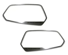 American Car Craft 2Pc Supercharged Style Side View Mirror Trim Chevrolet Camaro 2010-2013