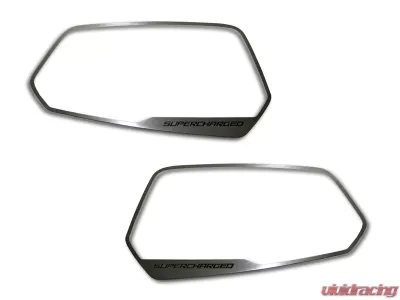 American Car Craft 2Pc Supercharged Style Side View Mirror Trim Chevrolet Camaro 2010-2013 - ACC-102072