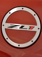 American Car Craft Polished Fuel Door Cover Chevrolet Camaro ZL1 2012-2019                                     - ACC-102077 - Image 2
