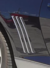 American Car Craft Satin Rear Side Fender Vent Grille Vinyl Inserts Chevrolet Camaro 2010-2013                                     - ACC-102081 - Image 3