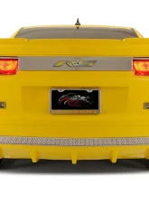 American Car Craft Brushed Dark Blue Solid Trunk Lid Plate Chevrolet Camaro RS 2010-2013                                     - ACC-102085-B-DBLU - Image 2