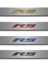 American Car Craft Brushed Dark Blue Solid Trunk Lid Plate Chevrolet Camaro RS 2010-2013                                     - ACC-102085-B-DBLU - Image 3