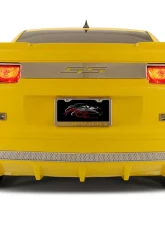 American Car Craft Brushed Dark Blue Solid Trunk Lid Plate Chevrolet Camaro SS 2010-2013                                     - ACC-102086-B-DBLU - Image 3