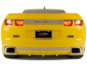 American Car Craft Brushed Stainless Steel Trunk Lid Plate Etched Super Sport Chevrolet Camaro SS 2010-2013