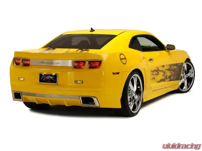 American Car Craft Brushed Stainless Steel Trunk Lid Plate Etched Super Sport Chevrolet Camaro SS 2010-2013 - ACC-102088-B