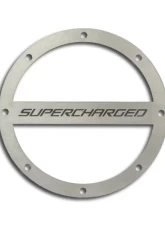 American Car Craft Polished Supercharged Fuel Door Cover Chevrolet Camaro 2010-2019                                     - ACC-102090 - Image 2