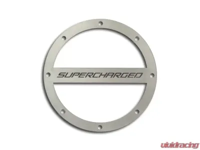 American Car Craft Polished Supercharged Fuel Door Cover Chevrolet Camaro 2010-2019 - ACC-102090