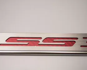 American Car Craft Illuminated Red License Plate Frame w/SS Lettering Chevrolet Camaro SS