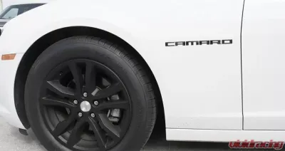 American Car Craft 2Pc Polished Stainless Steel Emblems Chevrolet Camaro - ACC-102103