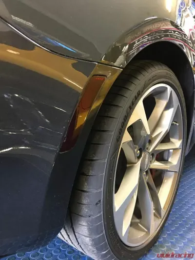 American Car Craft Premium Vinyl Film Side Marker Tint Blackout Kit Chevrolet Camaro 2016-2017 - ACC-102105