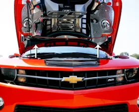 American Car Craft Polished Stainless Steel Lower Hood Plate Chevrolet Camaro 2010-2015