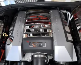 American Car Craft 3Pc Factory Shroud V8 Emblem Trim Kit Chevrolet Camaro SS 2010-2015