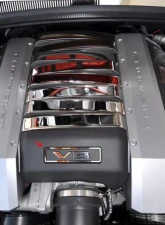 American Car Craft 3Pc Factory Shroud V8 Emblem Trim Kit Chevrolet Camaro SS 2010-2015                                     - ACC-103006 - Image 3