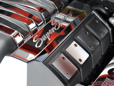 American Car Craft 2Pc Super Sport Fuel Rail Cover Trim Chevrolet Camaro SS 2010-2015 - ACC-103008